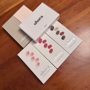 Ohora Semi-Cured Gel Nail Starter Kit (LED lamp included)